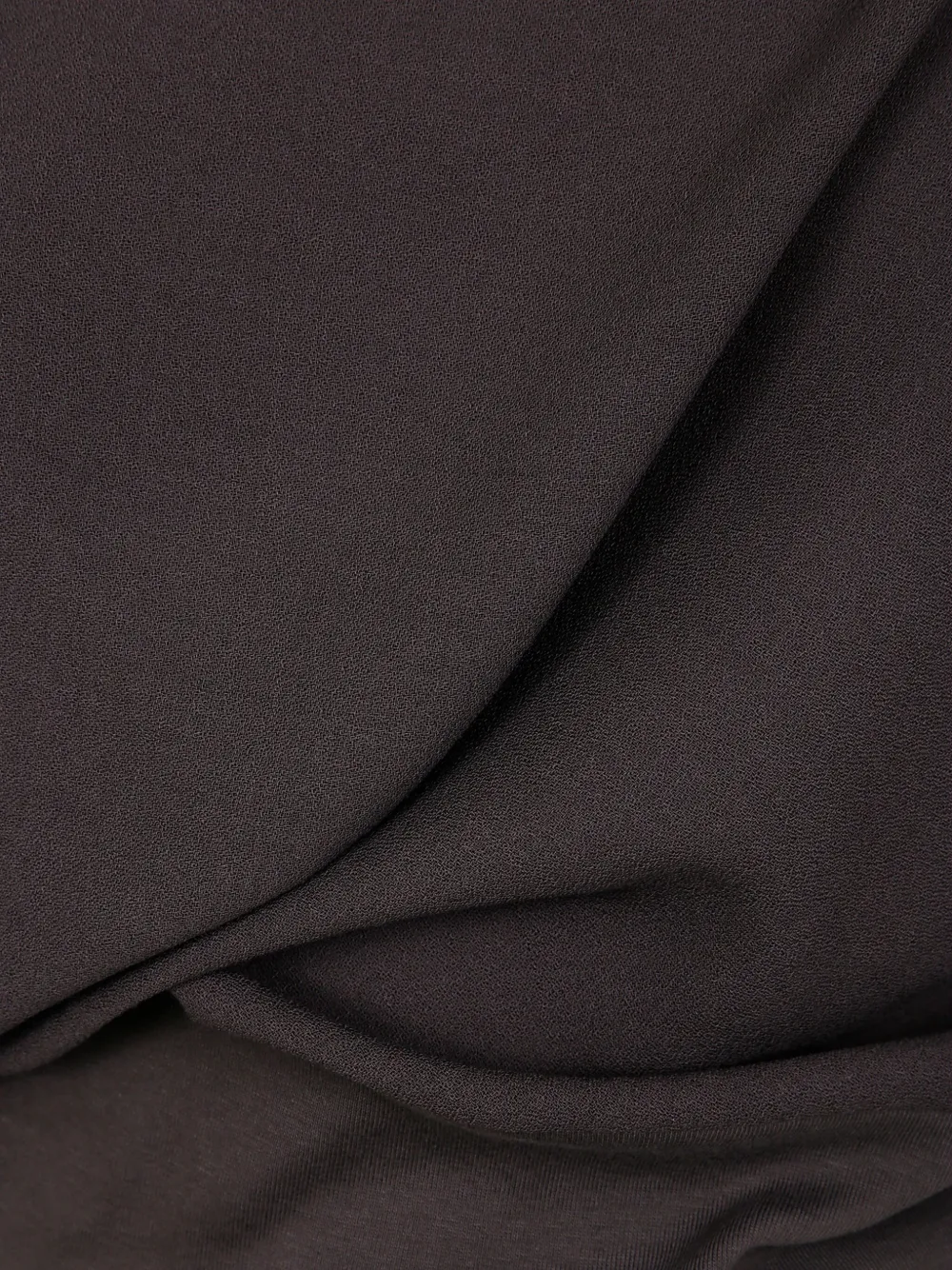 Rick Owens Top met col Bruin