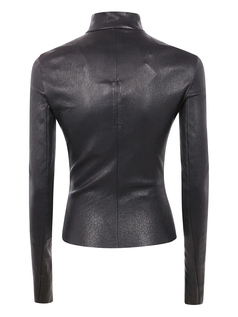 Rick Owens Jack met hoge hals Zwart