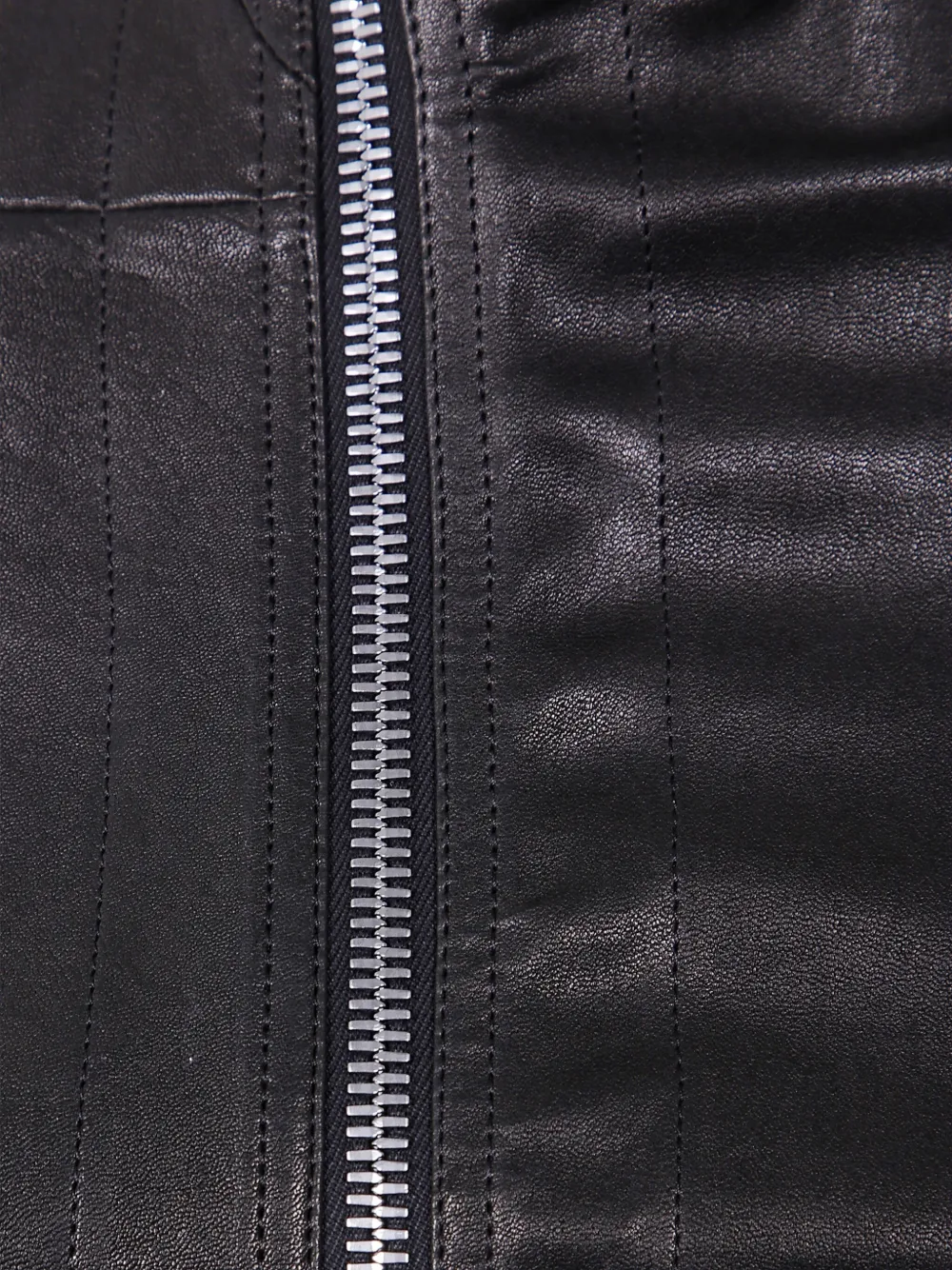 Rick Owens Jack met hoge hals Zwart