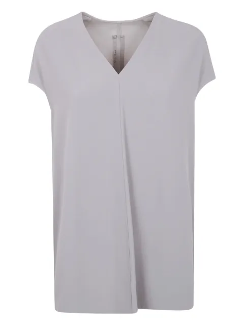 Rick Owens v-neck short-sleeve blouse
