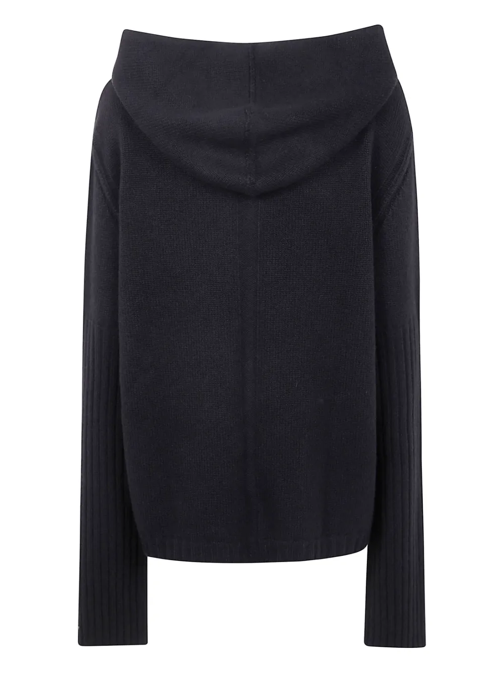 Rick Owens Vest met capuchon Zwart