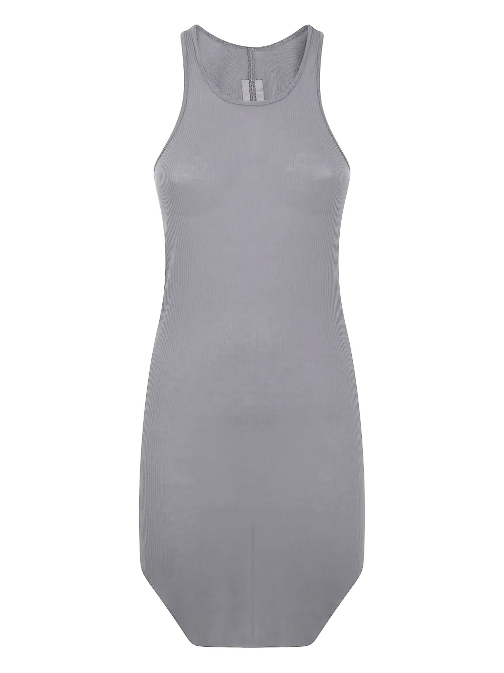 Rick Owens Geribbelde racerback tanktop Grijs