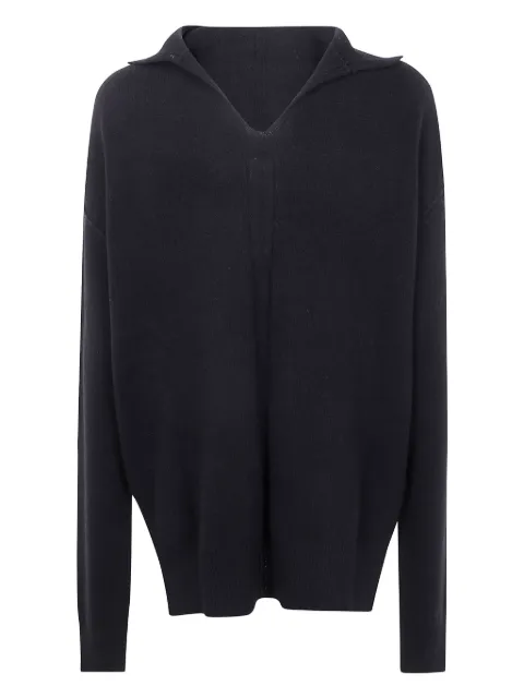 Rick Owens 翻领羊绒毛衣