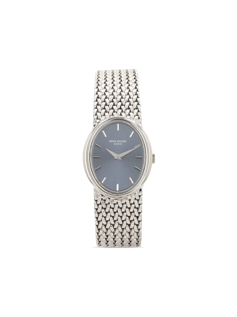 Patek Philippe reloj Golden Ellipse de 25mm 1970 | azul | Image 1