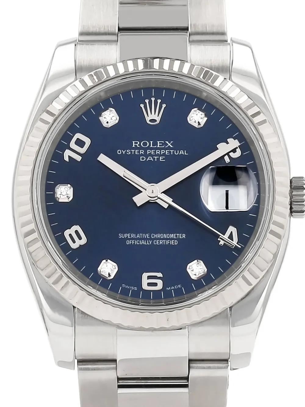 Rolex 2008 Oysterdate 34mm | Pre-Owned Dress Watches | Image 2