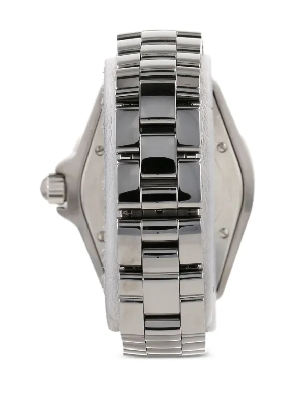 CHANEL Pre-Owned 2010s J12 Joaillerie 34mm Grey FARFETCH IN