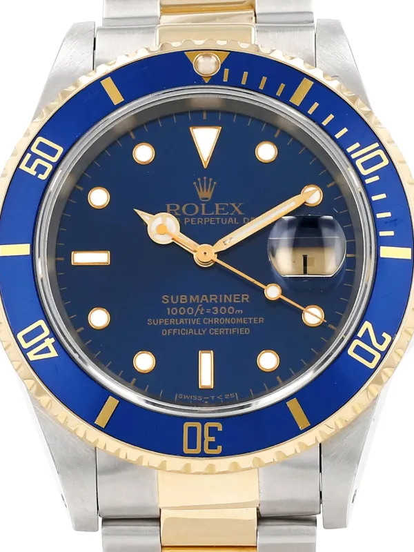 Rolex 1997 Submariner Date 40mm Blue FARFETCH GR