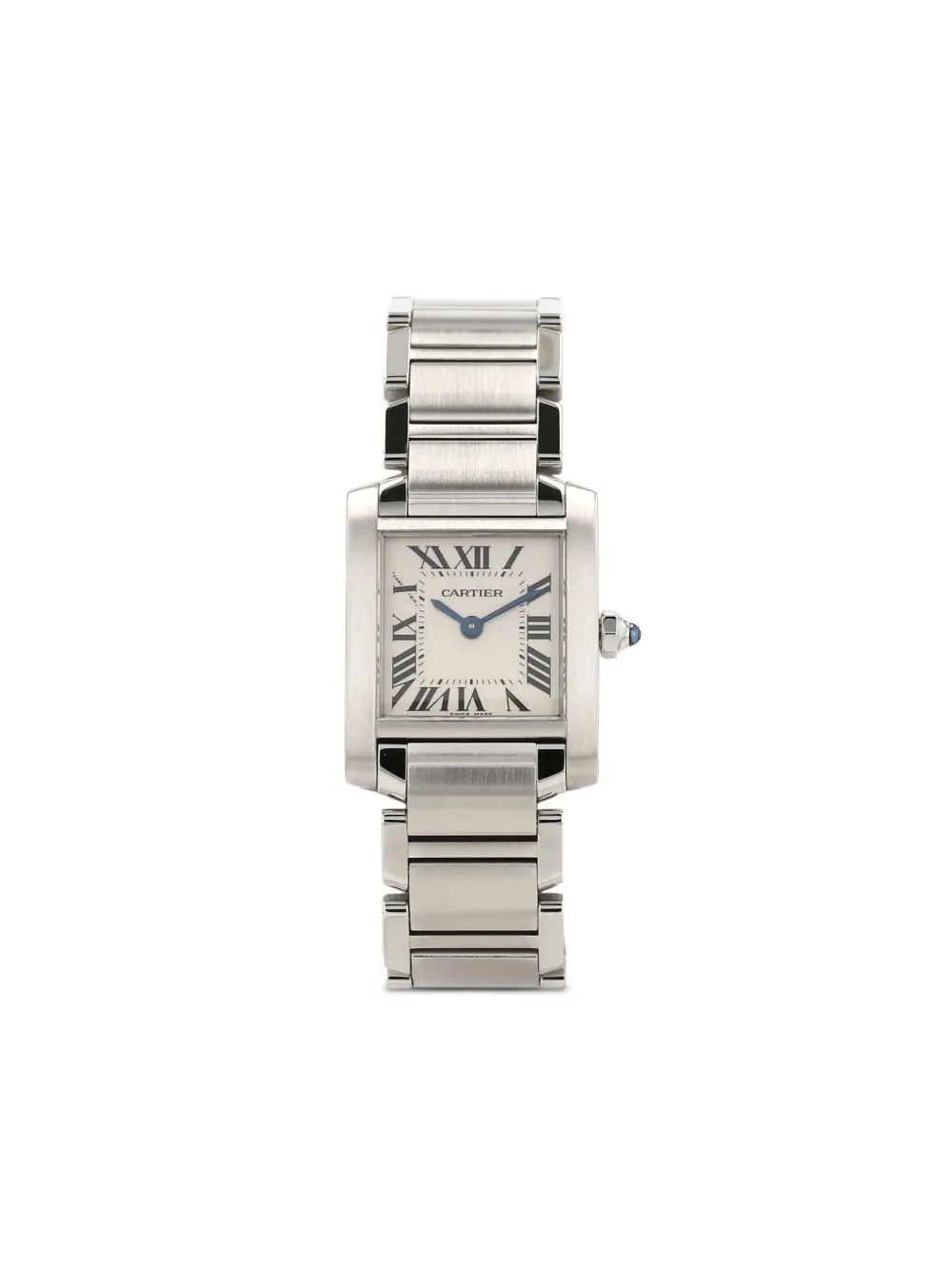 Cartier 2000 pre-owned Tank Française 20mm | White | Image 1