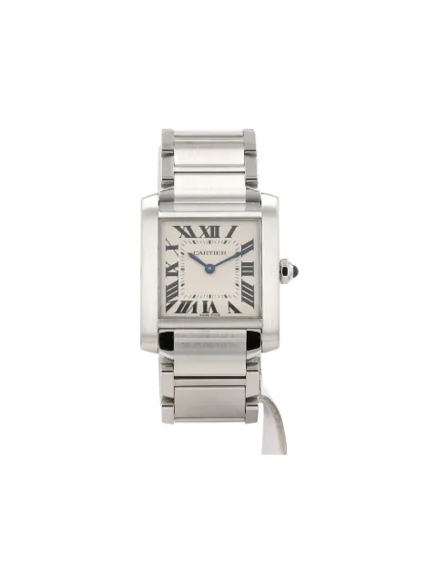 Cartier 2010 pre-owned Tank Française 25mm 