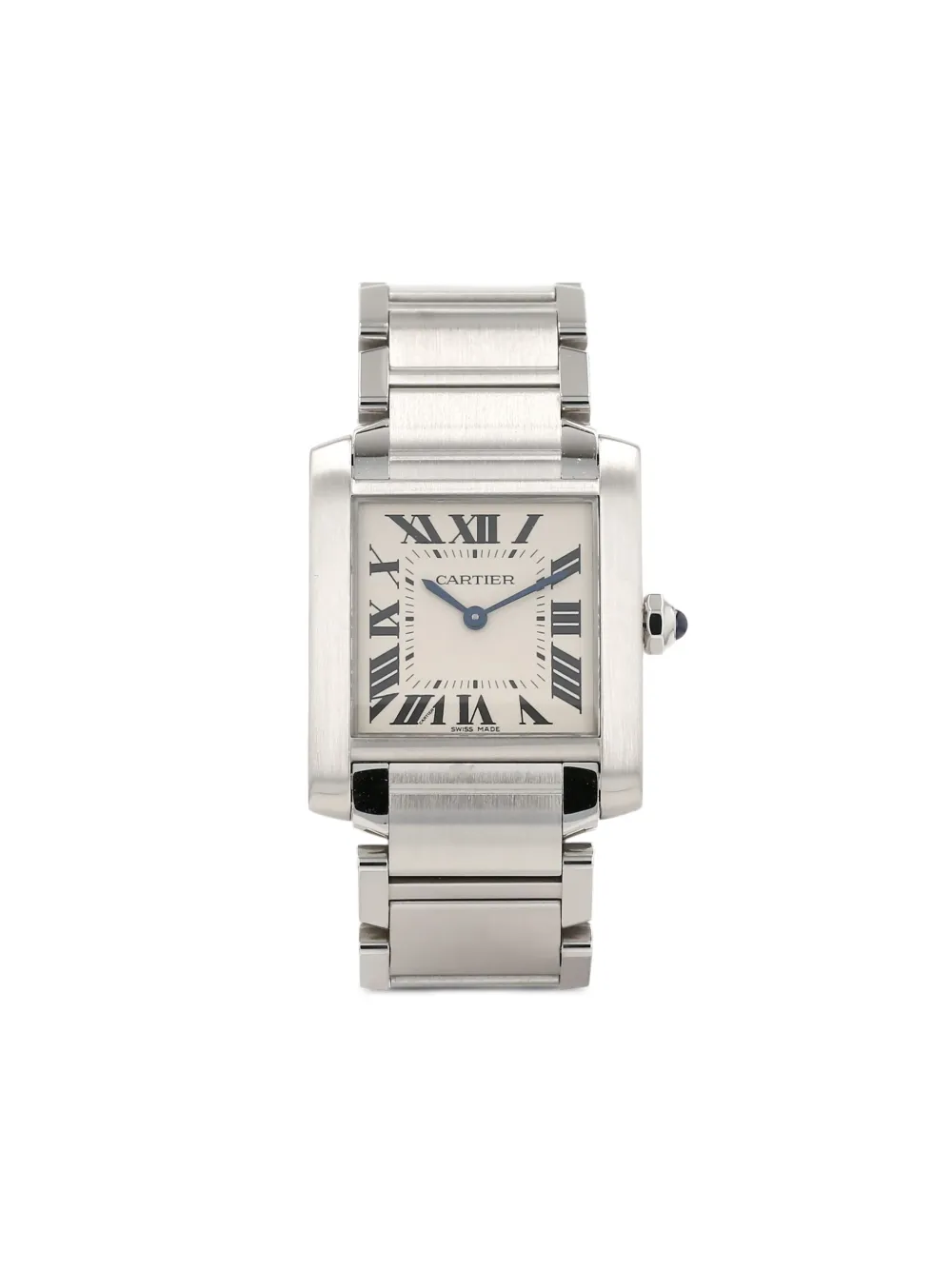 Cartier 2010 pre-owned Tank Française 25mm | White | Image 1