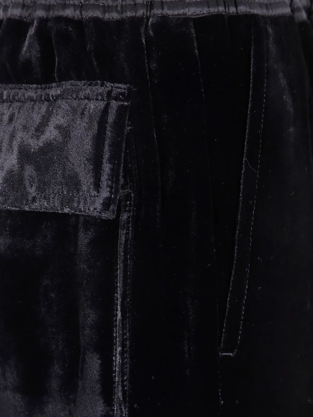 Rick Owens Pocket broek met trekkoord Zwart