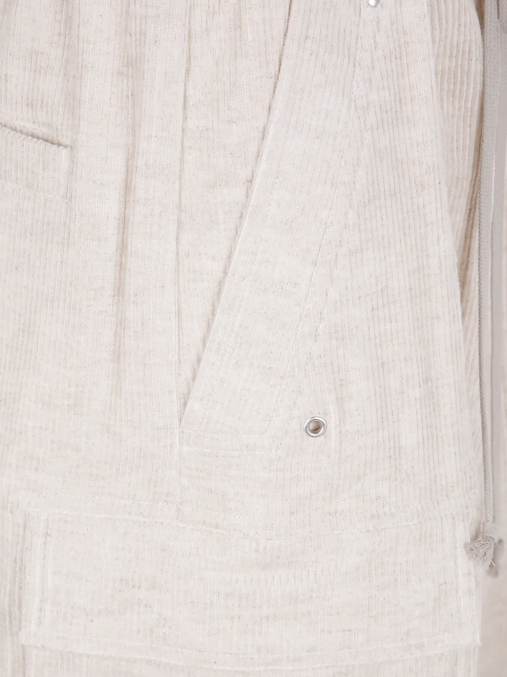Rick Owens Concordians cargo broek met trekkoord Beige
