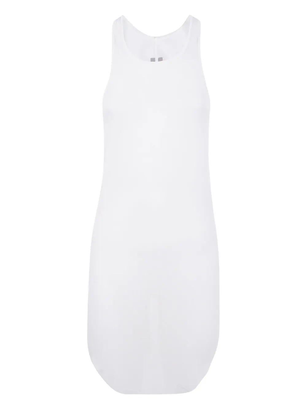 Rick Owens Geribbelde racerback tanktop Wit