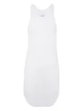 Rick Owens ribbed racer-back tank - White