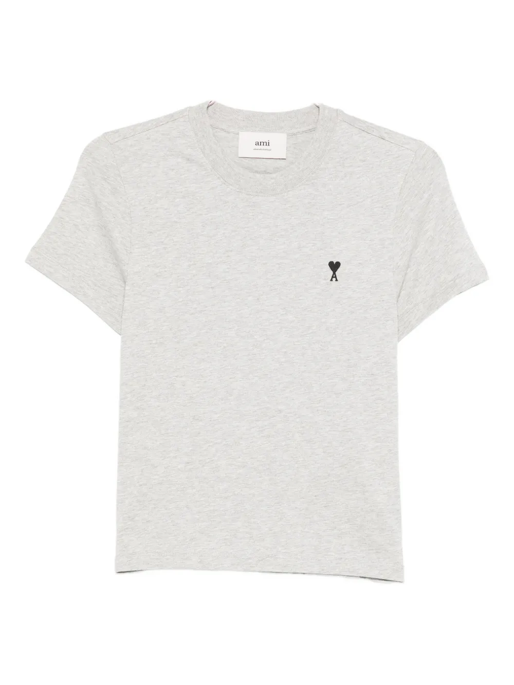 Ami Alexandre Mattiussi Ami Paris Ami Paris De Coeur Cotton T-shirt In White