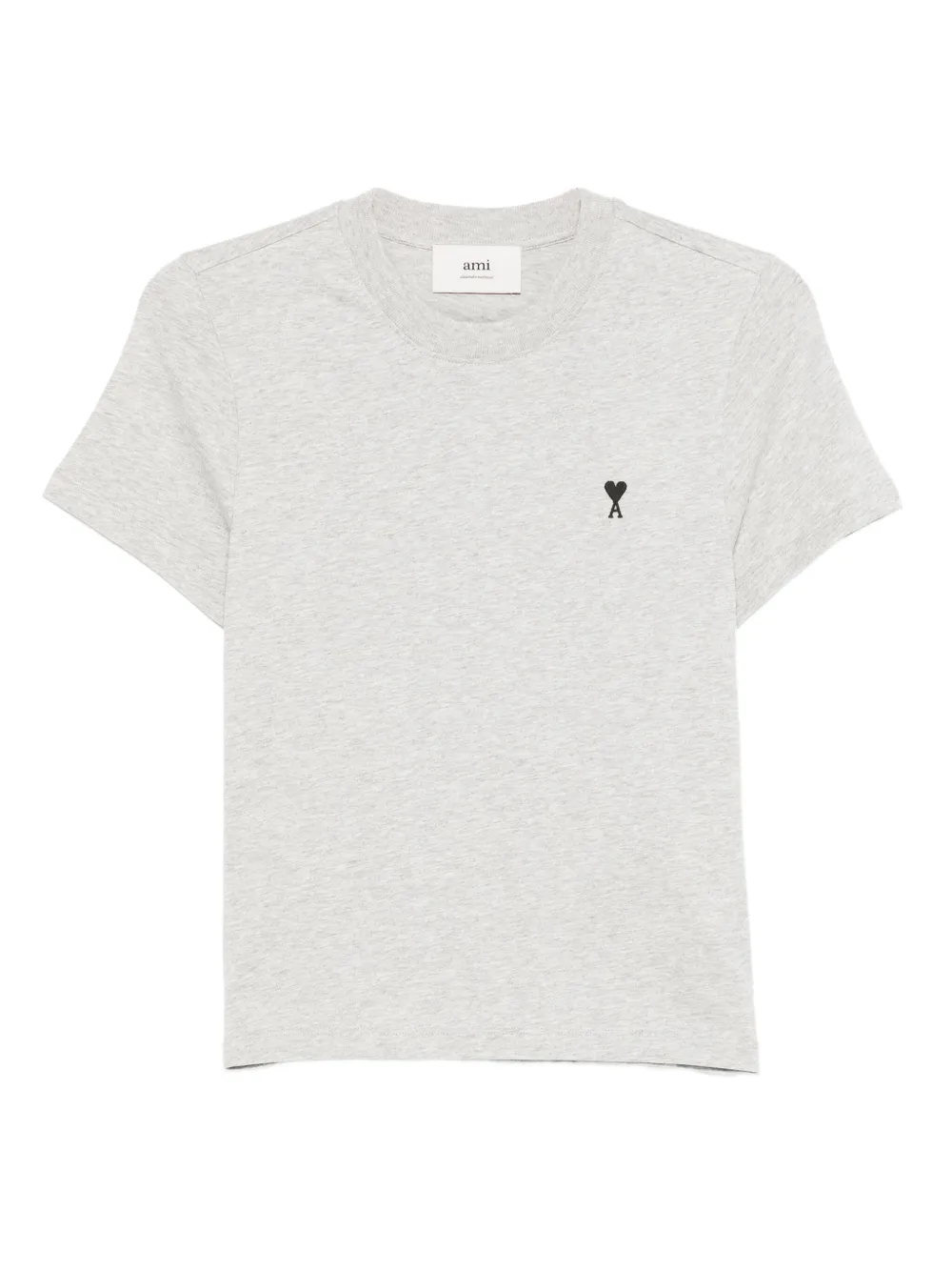 AMI Paris T-shirt met Ami de Coeur-patroon Grijs