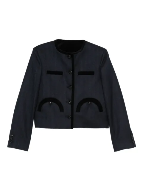 Blazé Milano ベルベットトリム ジャケット