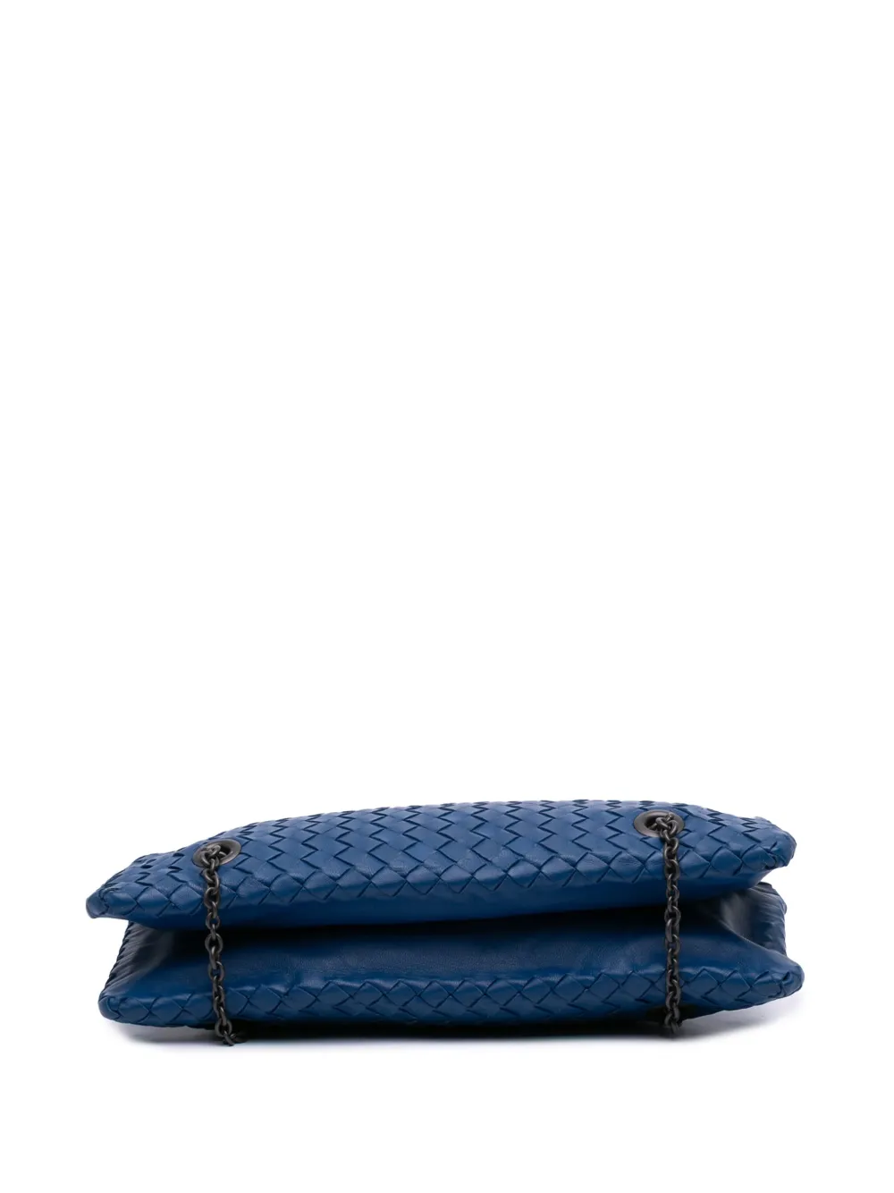 Pre-owned Bottega Veneta 2012-2024 Nappa Intrecciato Duo Shoulder Bag