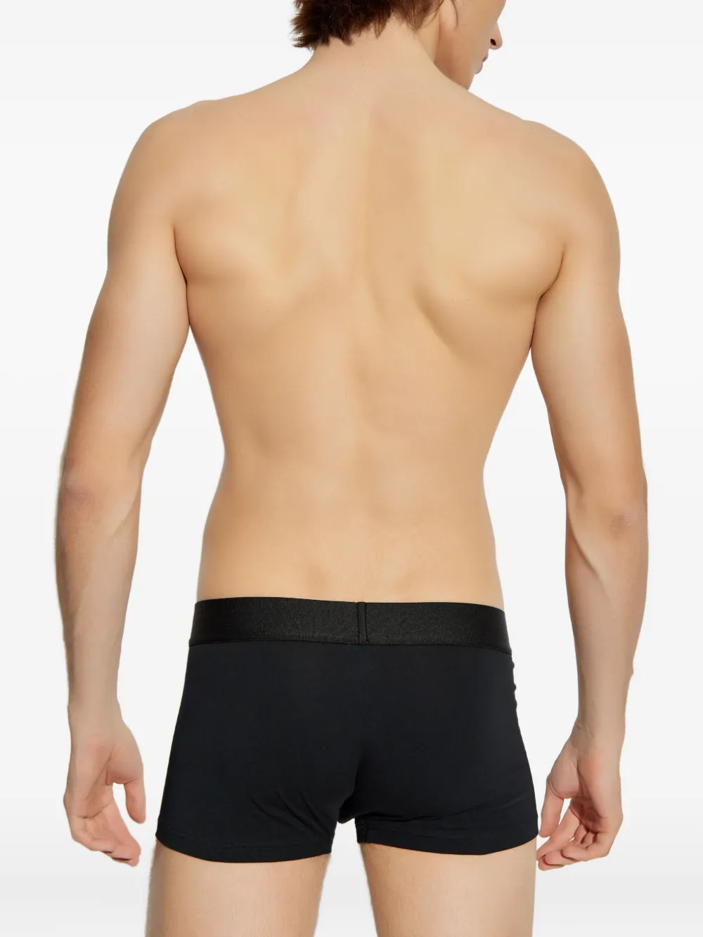 Versace Boxershorts met logoband Zwart
