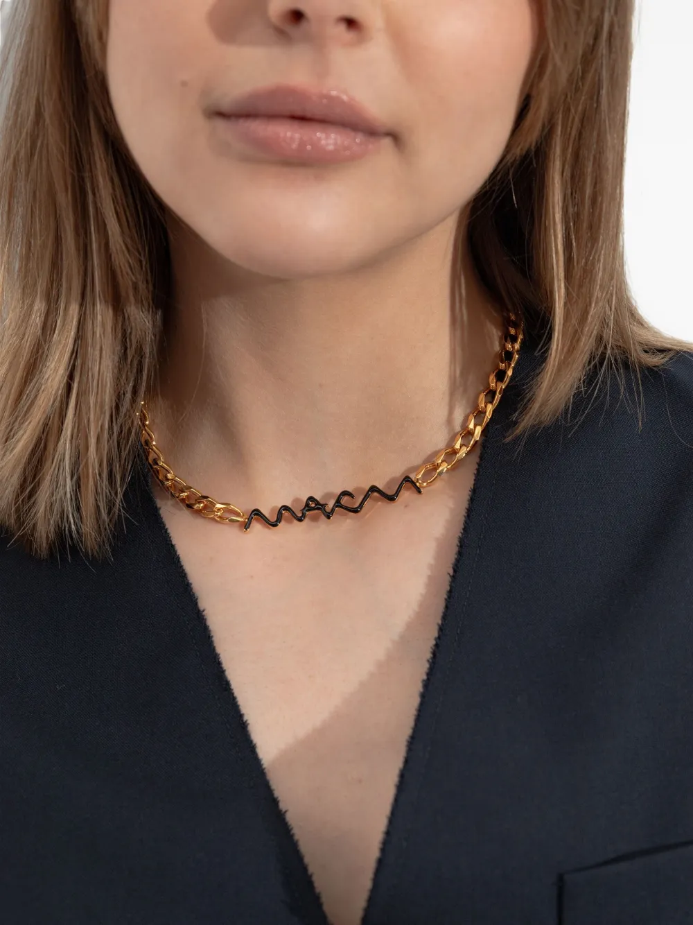 Marni Schakelhalsketting - Goud