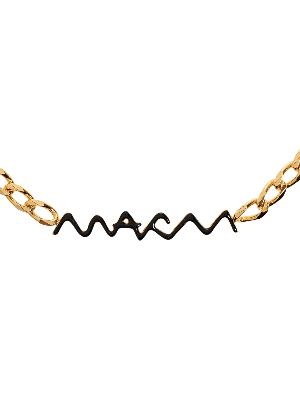  Marni Chain-link Brass Necklace - Gold 