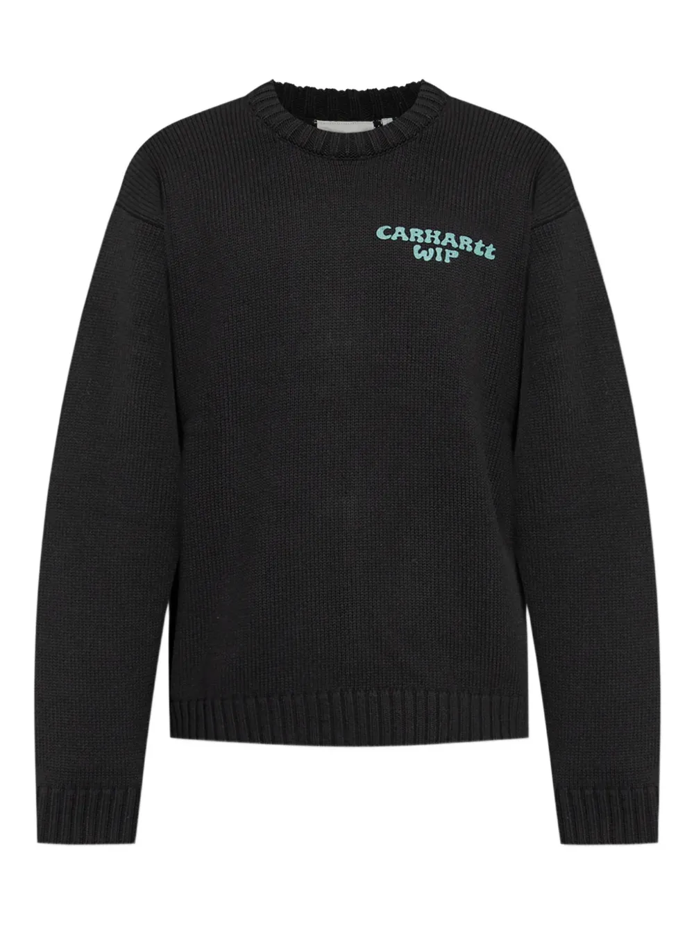 Carhartt WIP Trui met geborduurd logo Zwart