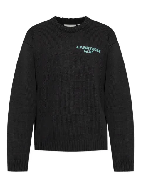 Carhartt WIP logo-embroidered ribbed sweater