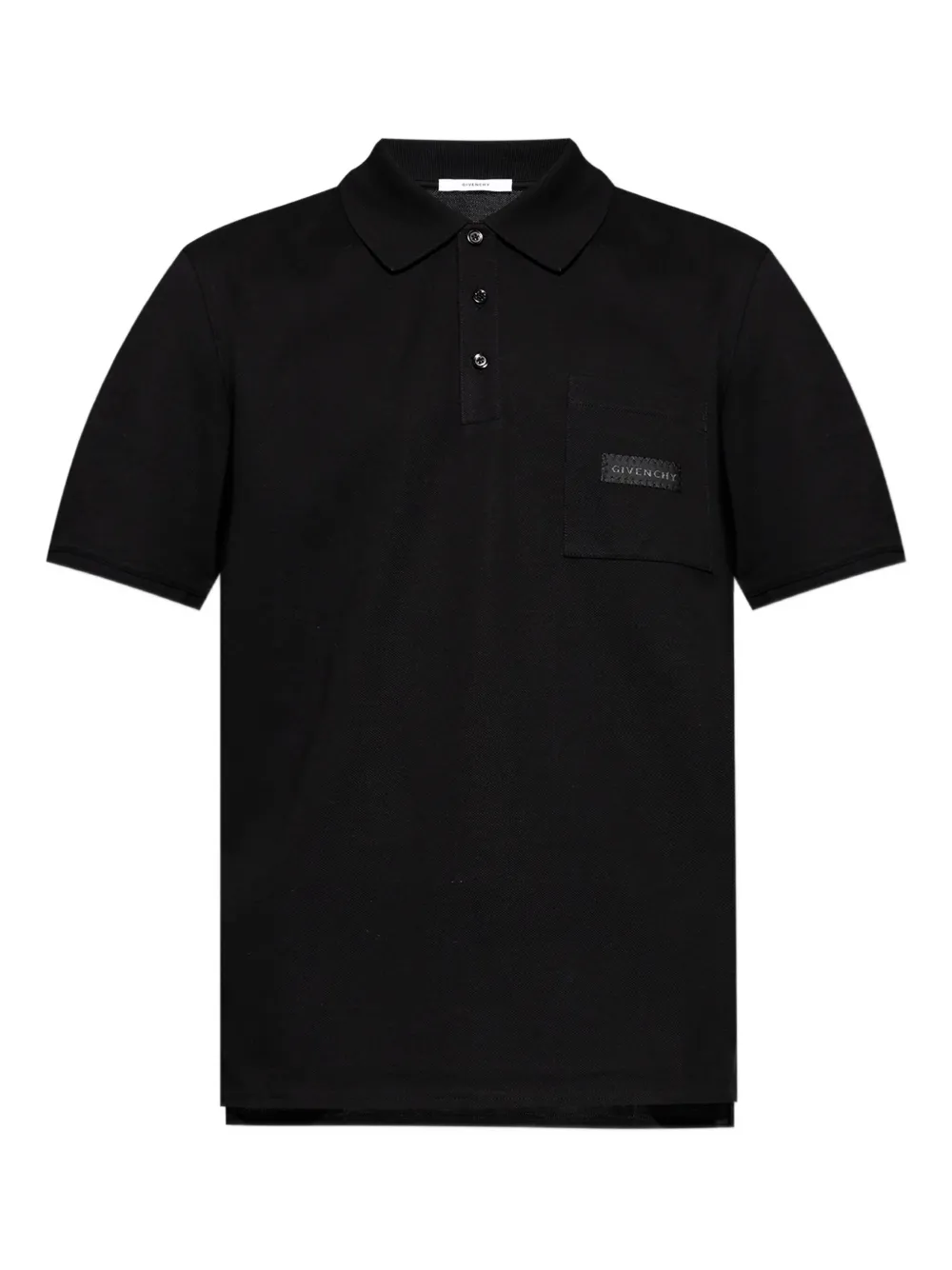Givenchy Poloshirt met logopatch Zwart