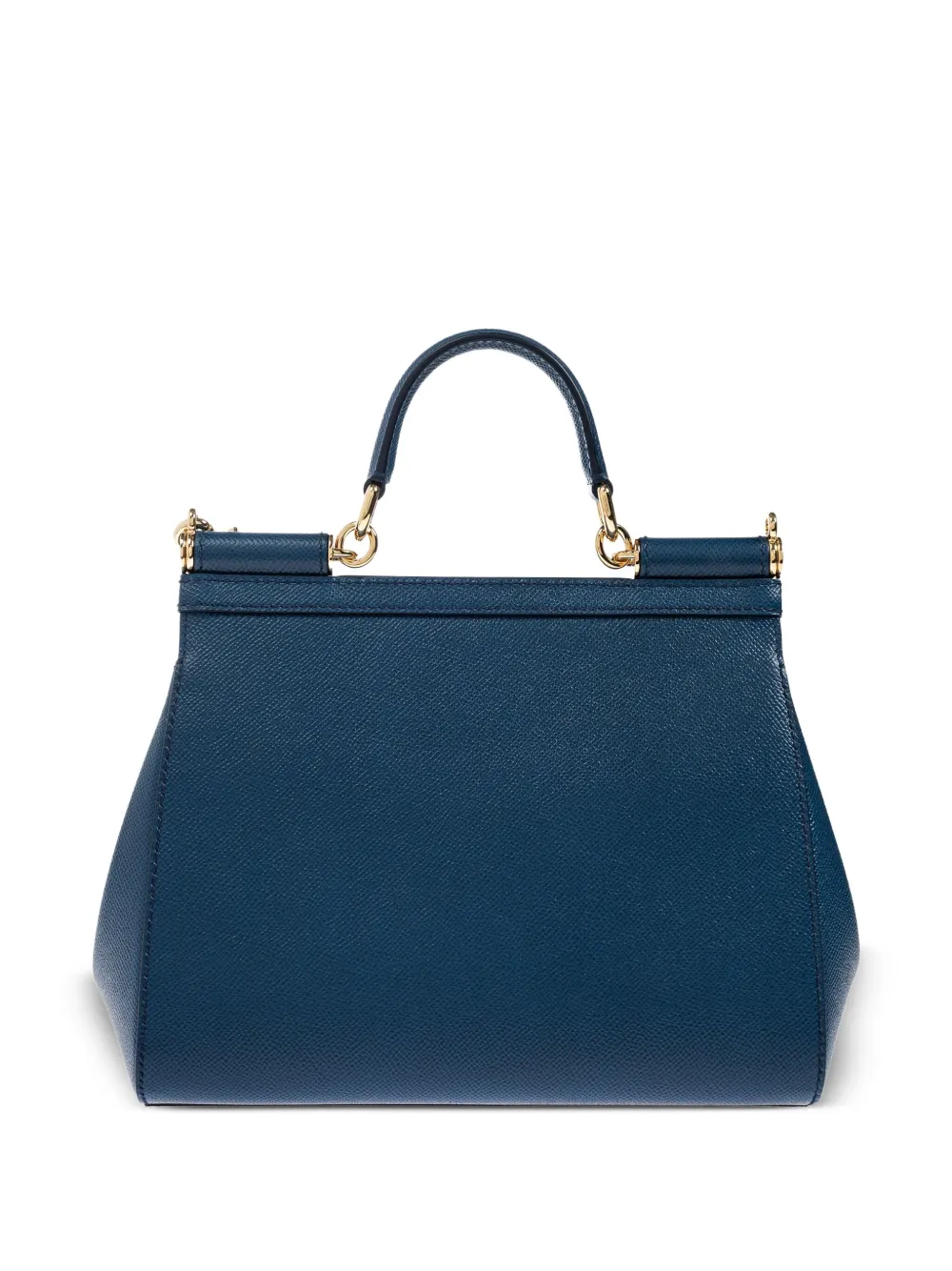 Dolce & Gabbana medium Sicily leather tote bag Blauw