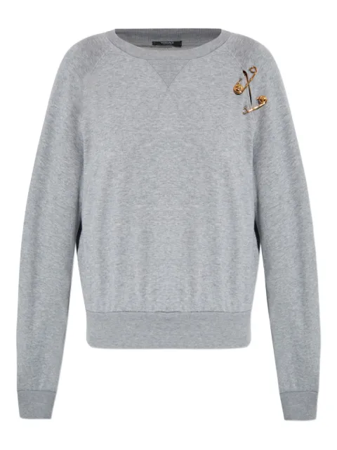 Versace sudadera con imperdible