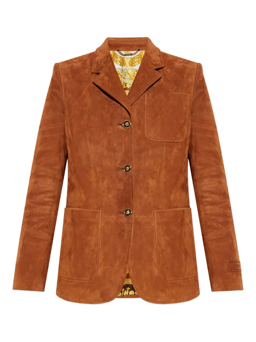 Versace Suede Blazer