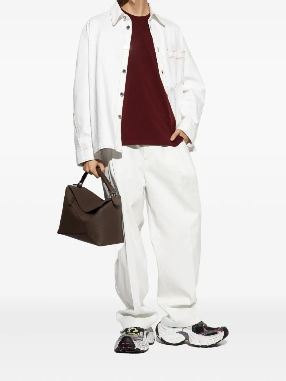 Givenchy Katoenen T-shirt met logopatch Rood