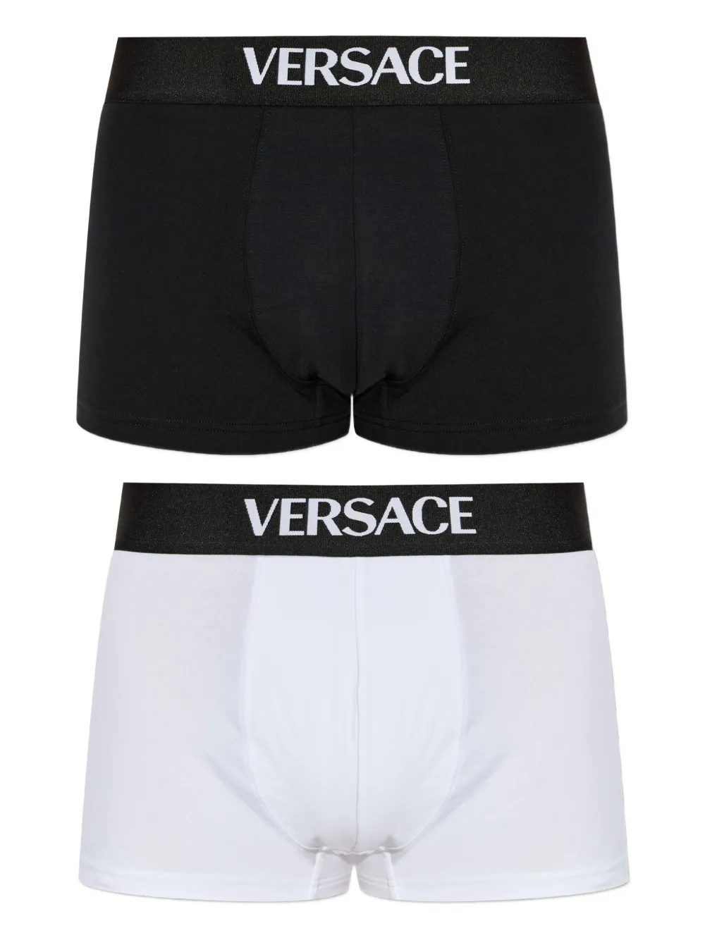Versace logo-band boxer (pack of two) | Black | Image 1