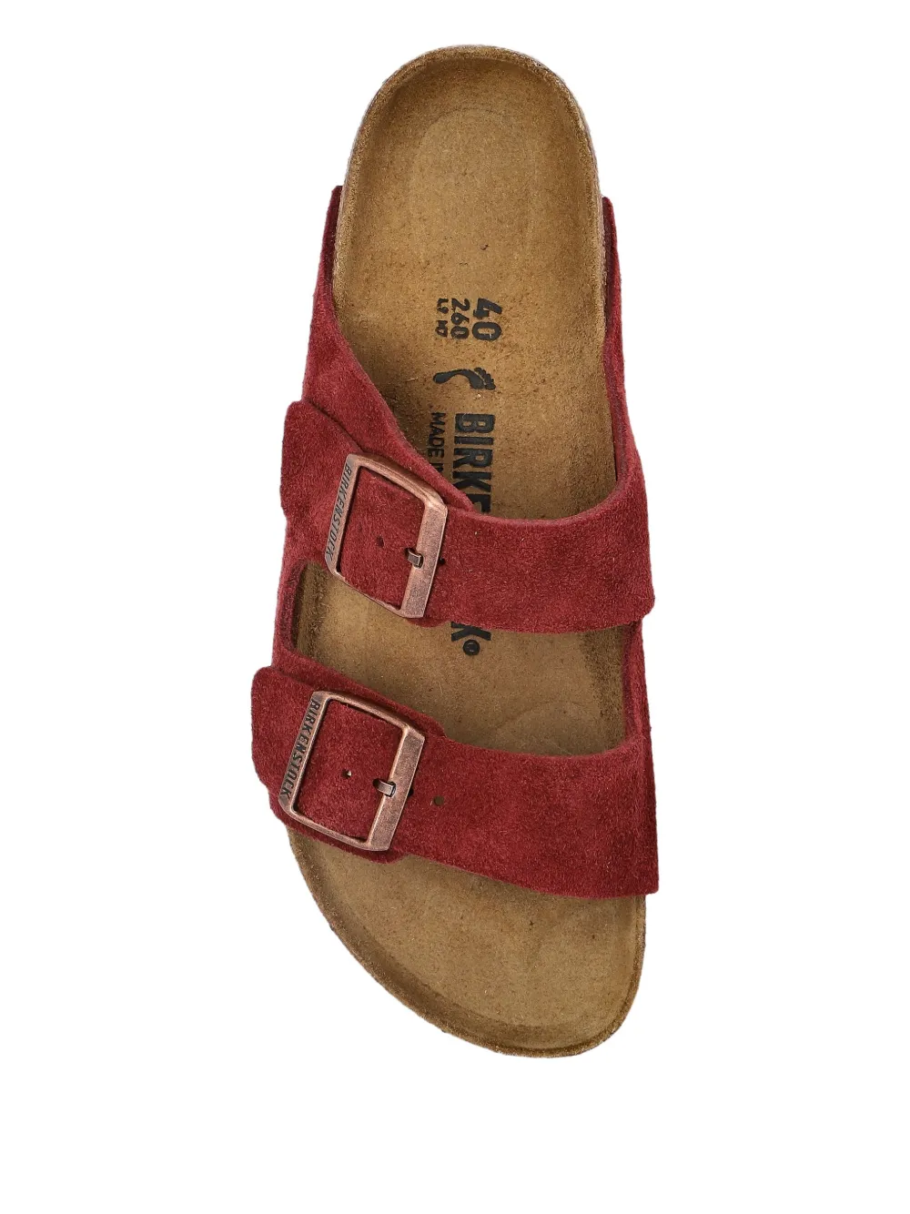 Birkenstock Arizona sandals Red