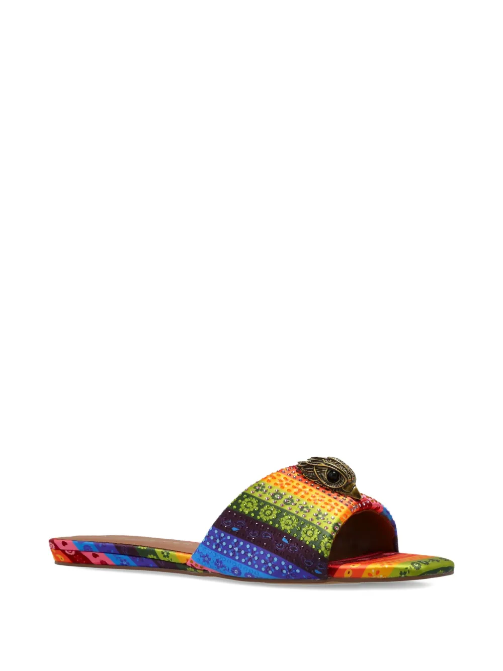 Kurt Geiger London logo-plaque flat sandals | Flat Sandals | Image 2
