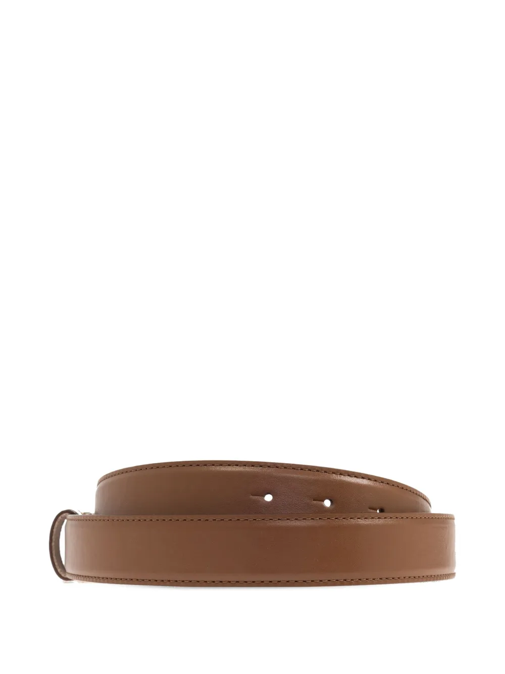 Versace Leren riem Bruin