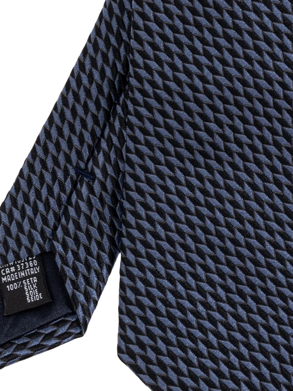 Giorgio Armani Zijden stropdas Blauw