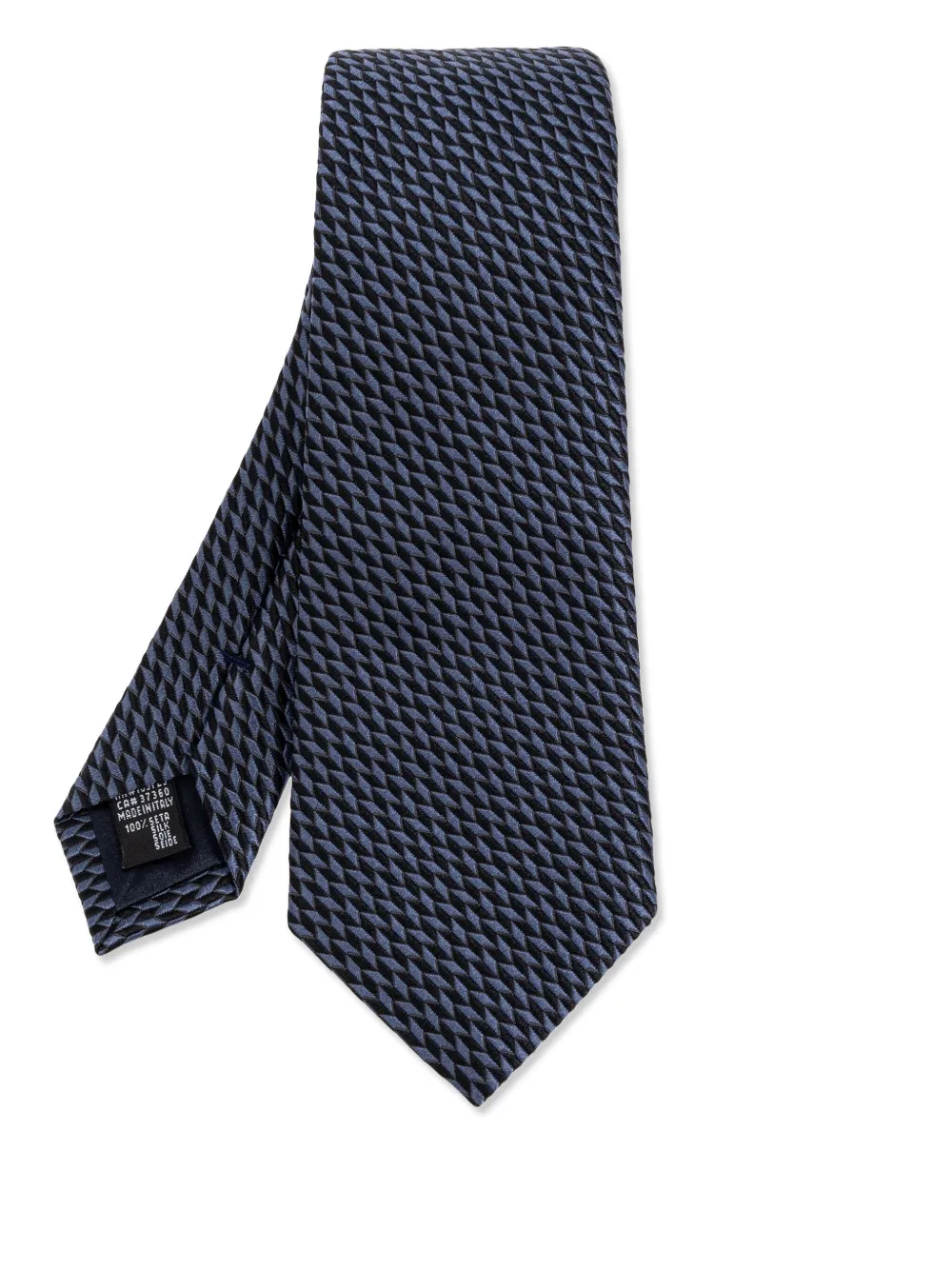 Giorgio Armani Zijden stropdas Blauw