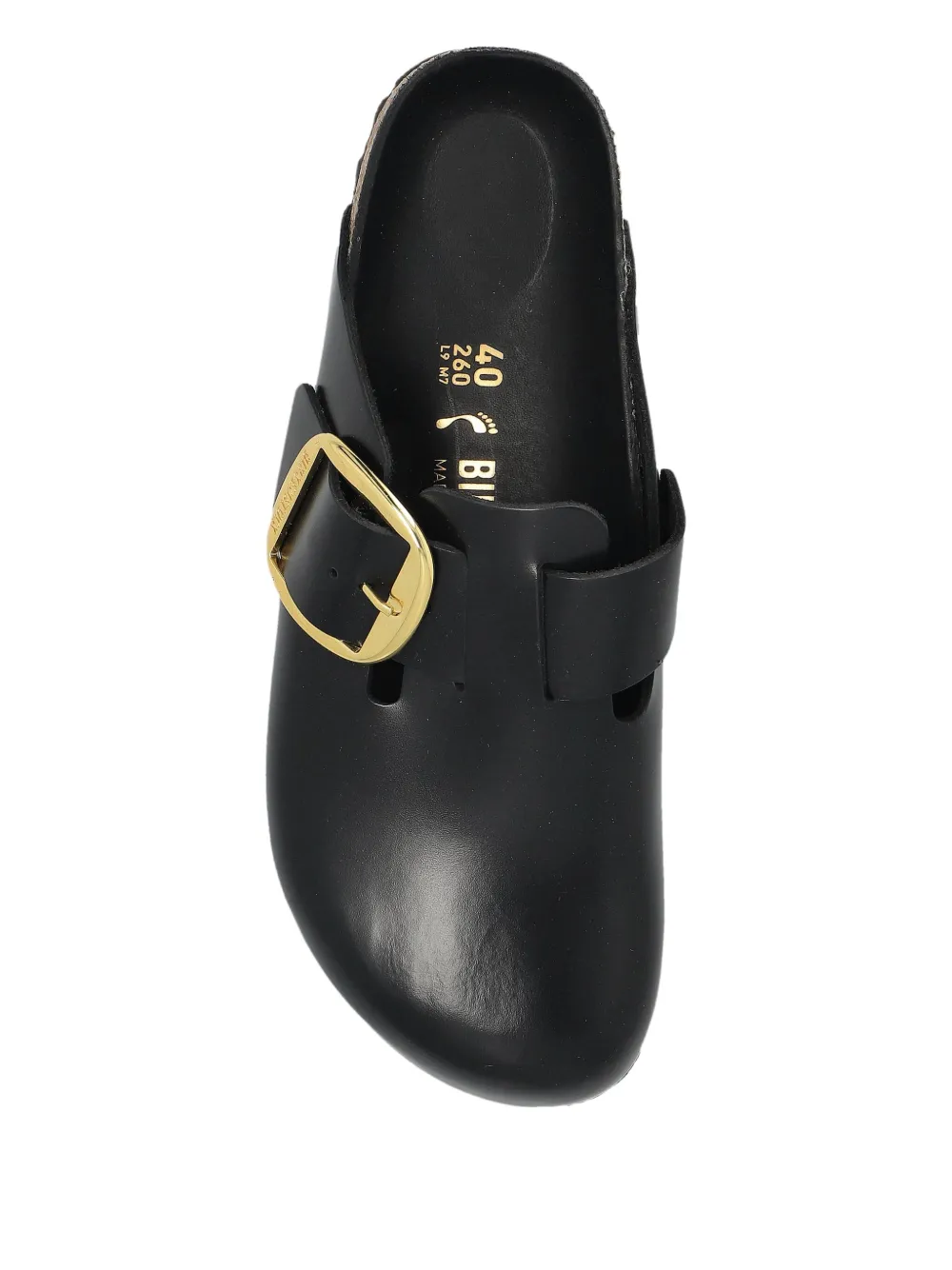 Birkenstock Boston slides Black