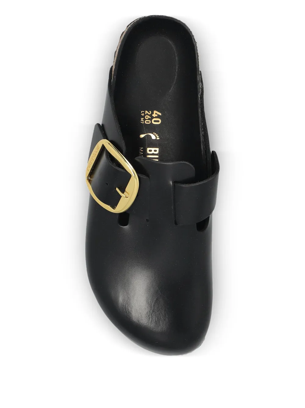 Birkenstock Boston slippers Zwart
