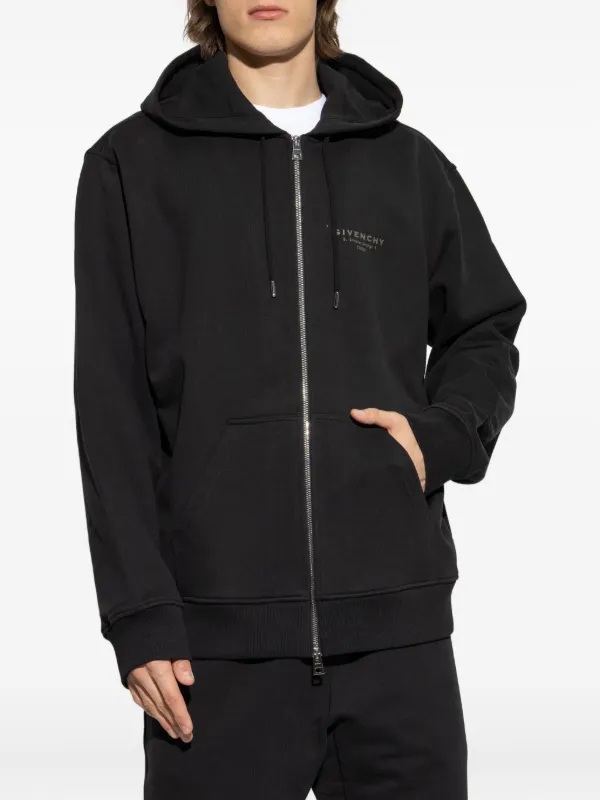 【GIVENCHY】ZIP-UP HOODIE Givenchy Zip up Hoodie Black Size XL | eBay