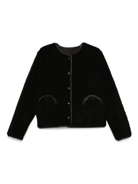 Blazé Milano button-fastening sheepskin jacket
