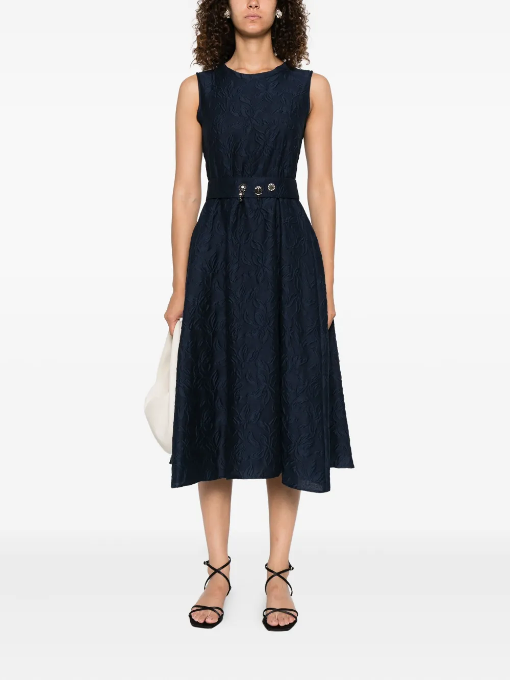 'S Max Mara floral-embroidered sleeveless midi dress | Day Dresses | Image 2