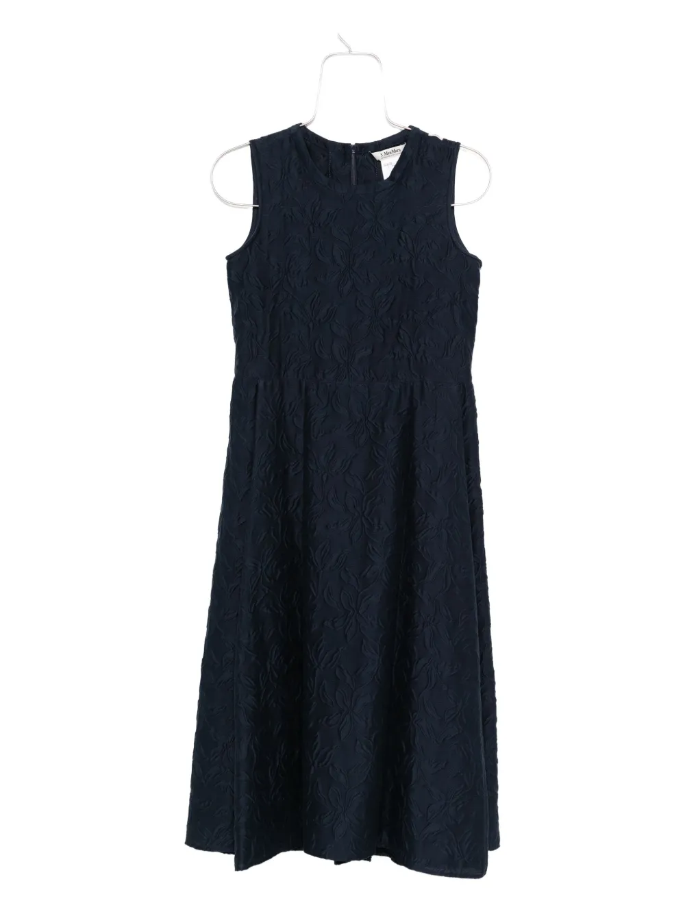 'S Max Mara floral-embroidered sleeveless midi dress | Blue | Image 1