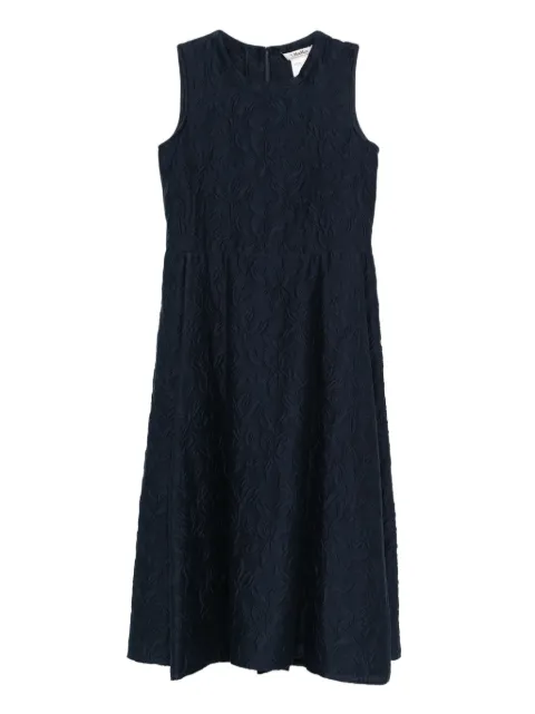 'S Max Mara floral-embroidered sleeveless midi dress