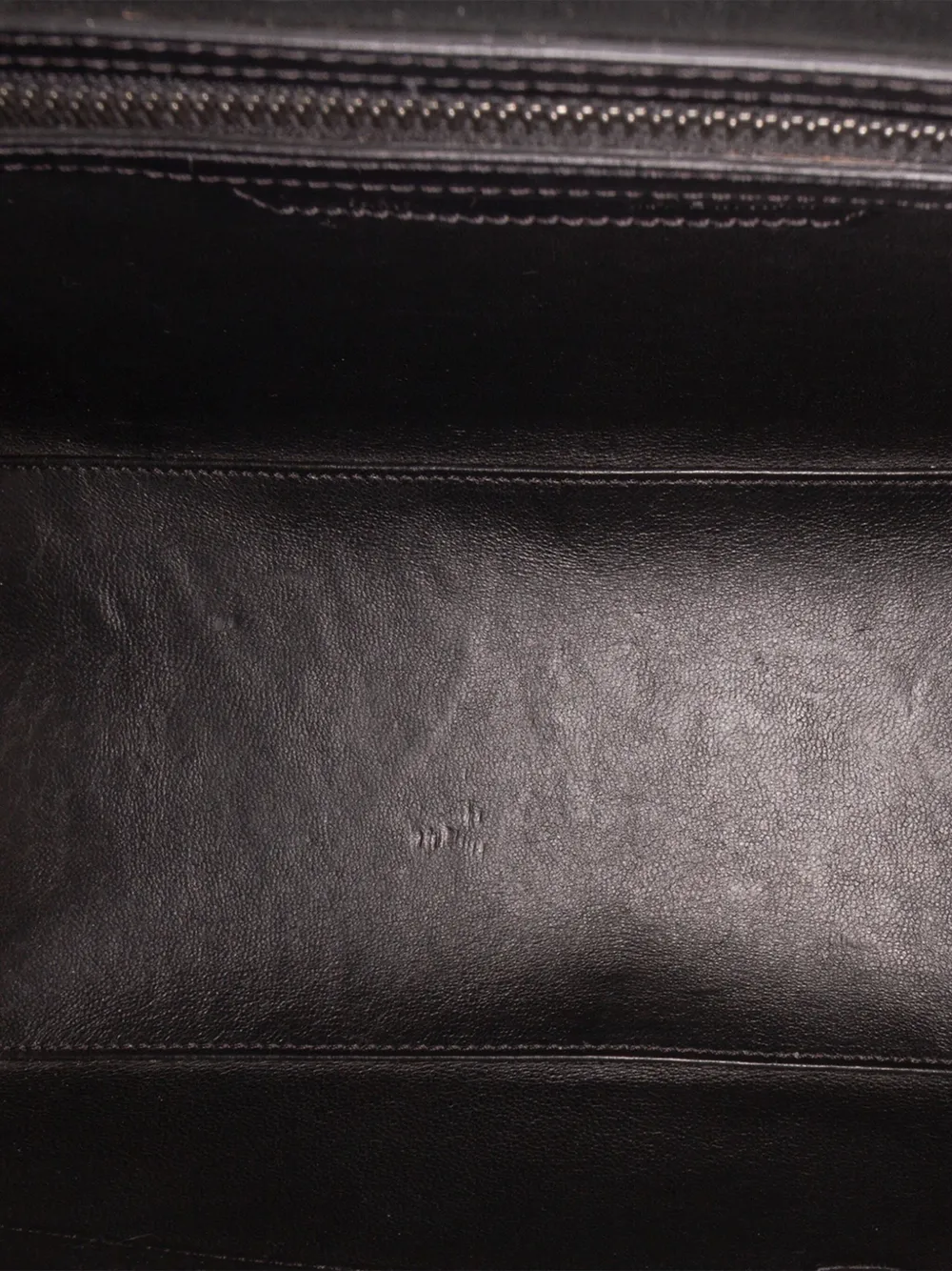 Pre-owned Celine 2012-2018 Micro Tricolor Felt Wool And Calfskin Luggage Tote Bag In Multi