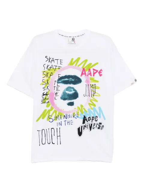 AAPE BY *A BATHING APE® graphic-print T-shirt