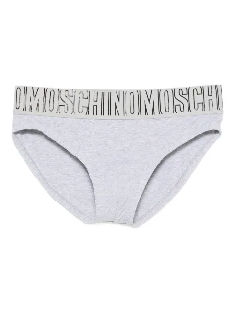 Moschino logo-waistband briefs