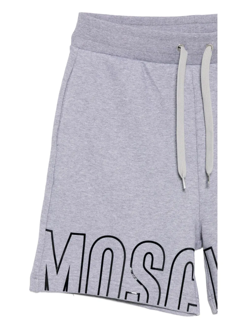 Moschino Shorts met logoprint Grijs