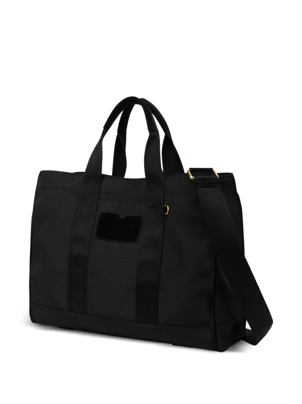 Moschino Heuptas met logoplakkaat Zwart